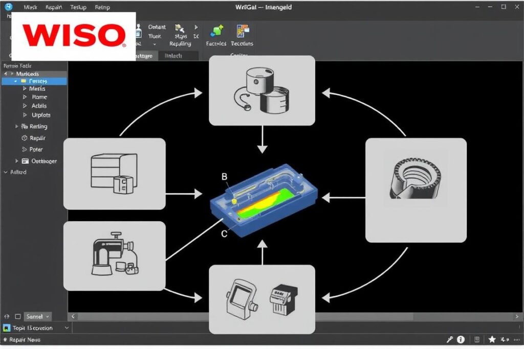 Ein Bild der Reparaturfunktion in WISO MeinGeld