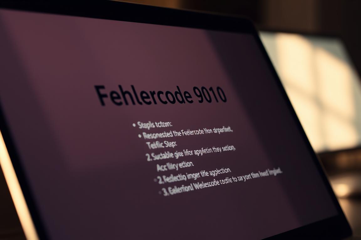fehlercode-9010-loesung